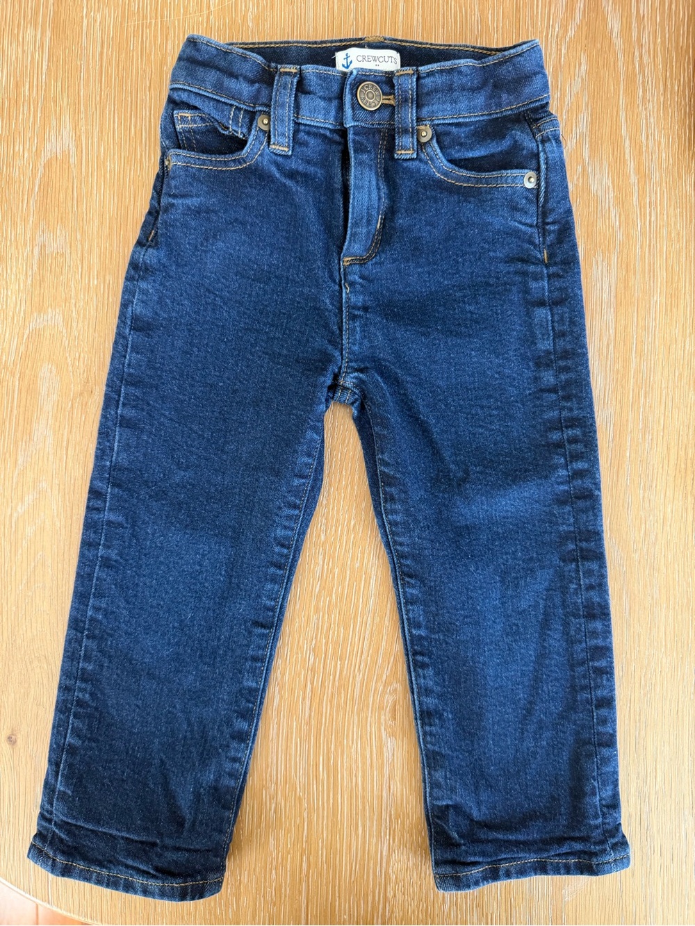 Crewcuts Dark Indigo Straight Jeans